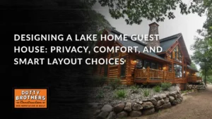 Dotty Brothers Blog Designing a Lake Home Guest House