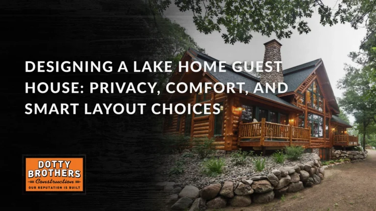 Dotty Brothers Blog Designing a Lake Home Guest House